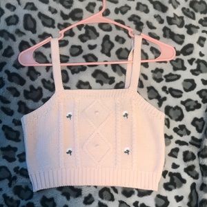 WILD FABLE** small crop top with detailed front